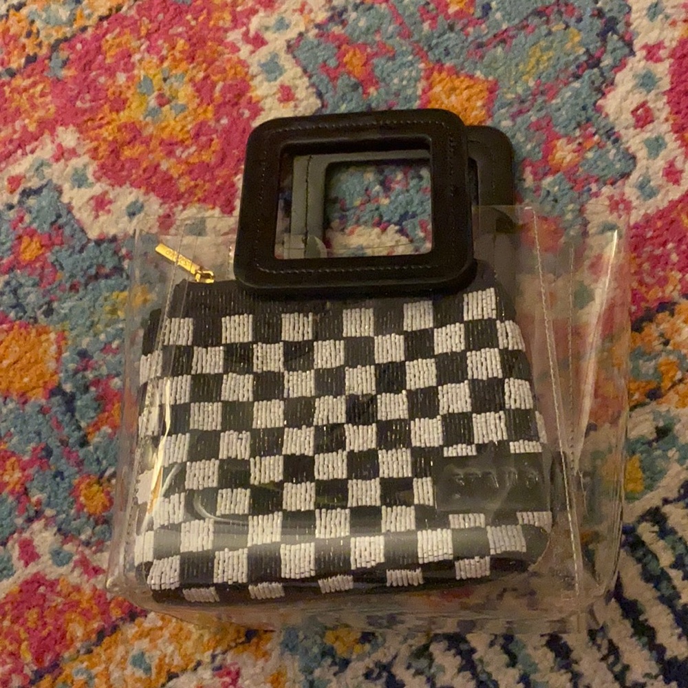 Staud Mini Shirley with beaded pouch